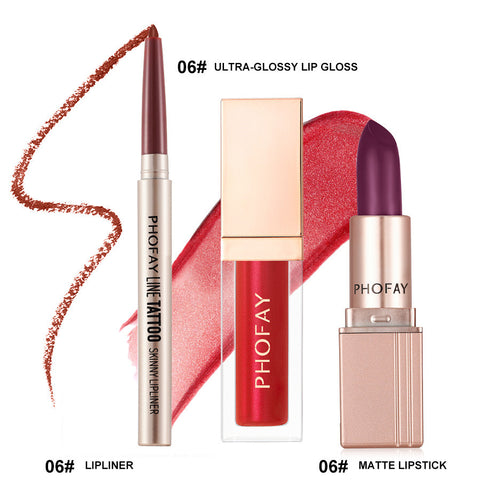 Ultra-Glossy Lip Gloss Matte Lipstick Lipliner