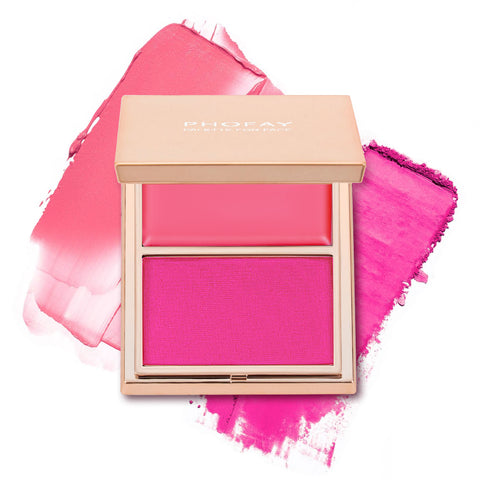 Double-Take Cream & Powder Blush Duo