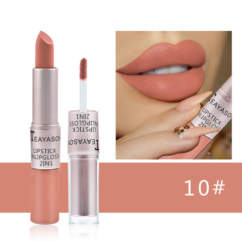 Double-ended Non-stick Cup Matte Lip Gloss