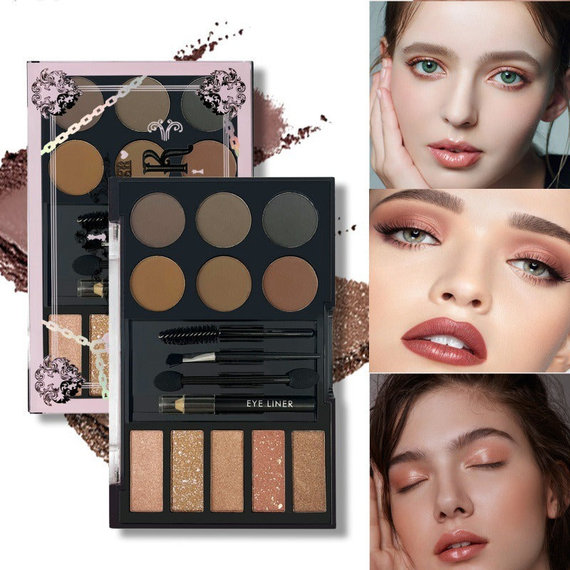 Eyebrow Enhancers Cream Powder Palette