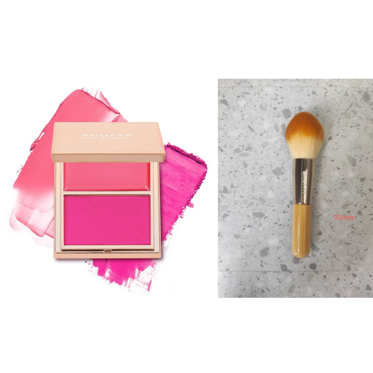 Double-Take Cream & Powder Blush Duo