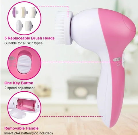 Waterproof Face Spin Cleaning Brush